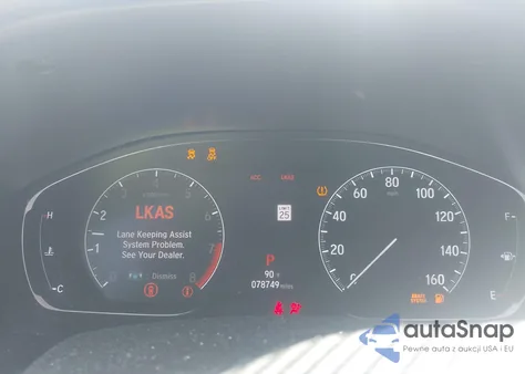 2019 Honda Accord Sport 2.0T z USA, uszkodzony, nr VIN 1HGCV2F35KA011702